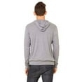 thumbnail image 2 of Bella + Canvas Unisex Triblend Full-Zip Lightweight Hoodie, 2 of 2