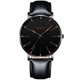 thumbnail image 2 of Reloj de cuarzo para mujer, relojes para parejas, relojes finos de moda para hombre y mujer, reloj de pulsera de cuarzo de malla de acero inoxidable para negocios., 2 of 2