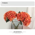 thumbnail image 6 of Hydrangea Artificial Flowers, Artificial Hydrangeas Silk Flowers for Home Decor Indoor Wedding Flowers Bouquets Faux Flowers Kitchen Centerpiece Table Decorations, 6 of 6