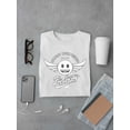 thumbnail image 3 of Fly Away - Retro Winged Emoji Graphic Men's T-shirt, 3 of 4