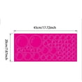 thumbnail image 2 of TIELUTT Transparent Wall Decal Sticker Hollowed Out Children's Birthday Baby First Year Calendar Stickers compatible with Motorized Display Turntable 12 Lights for Tent Space Stickers for Kids Easter, 2 of 7