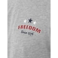 thumbnail image 6 of Fruit of the Loom Men's Father's Day Americana Graphic Sleep T-shirt and Pajama Short Set, Sizes S-XL, 6 of 15