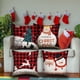 thumbnail image 1 of Hot6sl Ofertas Del Día 4 Almohadas Navideñas de 18X18 Pulgadas, Almohada de Algodón, Cojín, Decoración Navideña, Decoración de Fiesta de Invierno para Sofá, 1 of 6