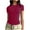 Wine, variant on tarylea Plus Size Tops for Women Crew Neck Short Sleeve T-Shirts Slim Fitted Solid Color Tops Casual Summer Basic Stretch Tops