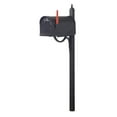 thumbnail image 2 of Outdoor Letter Holder Floral Curbside Mailbox with Locking Insert and Richland Mailbox Post, 2 of 7