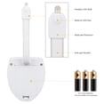 thumbnail image 3 of Mistaha 8-Color Smart Bathroom Toilet Night Light LED Body Motion Activated On/Off Seat Sensor Lamp, 3 of 8