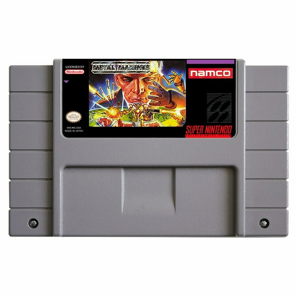 SNES Games Cartridge Metal Marines