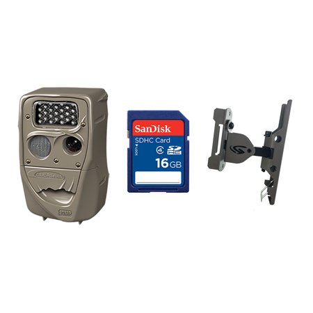 Cuddeback 20MP Black Flash Trail Camera + 16GB SD Card + Game Camera
