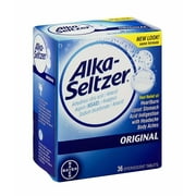 Alka Seltzer Original Fast Relief Heartburn & Sour Stomach, 36ct, 6-Pack