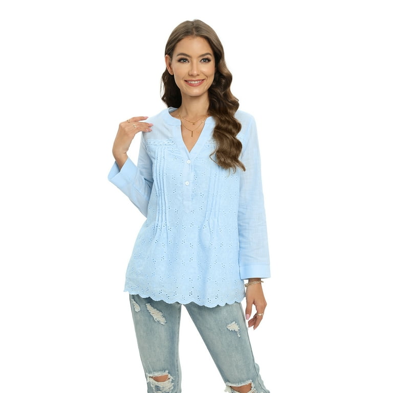 Chiffon Bell sleeve Openwork Long Sleeve Tops Chiffon Bell sleeve Openwork Long Sleeve Tops