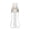 White, variant on Squeeze Condiment Bottle, 5 Hole Lid 8.5oz Clear with Beige Cap, 1 Pack Portable Squeeze Bottle with Measurement Mark for Salad Dressing Ketchup BBQ Sauce Mustard for Kitchen Outdoor Picnic