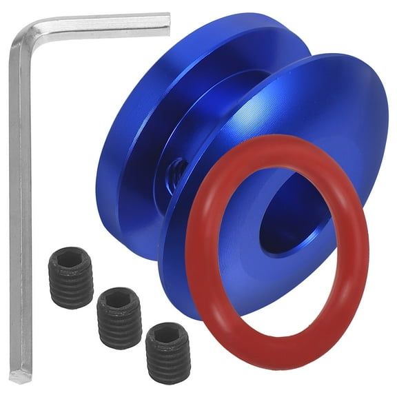 OUNONA  Universal Car Shift Knob Boot Retainer Shifter Buckle Adapter Automotive Blue