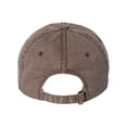 thumbnail image 3 of Sportsman Pigment-Dyed Cap, Adjustable, Brown, 3 of 3