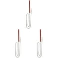 thumbnail image 1 of CHOK Laisse pour Chien en Acier Inoxydable Sangle de Remorquage Robuste Fournitures pour Animaux Chaîne Correa Perro avec Poignée en Cuir Rouge, 1 of 6