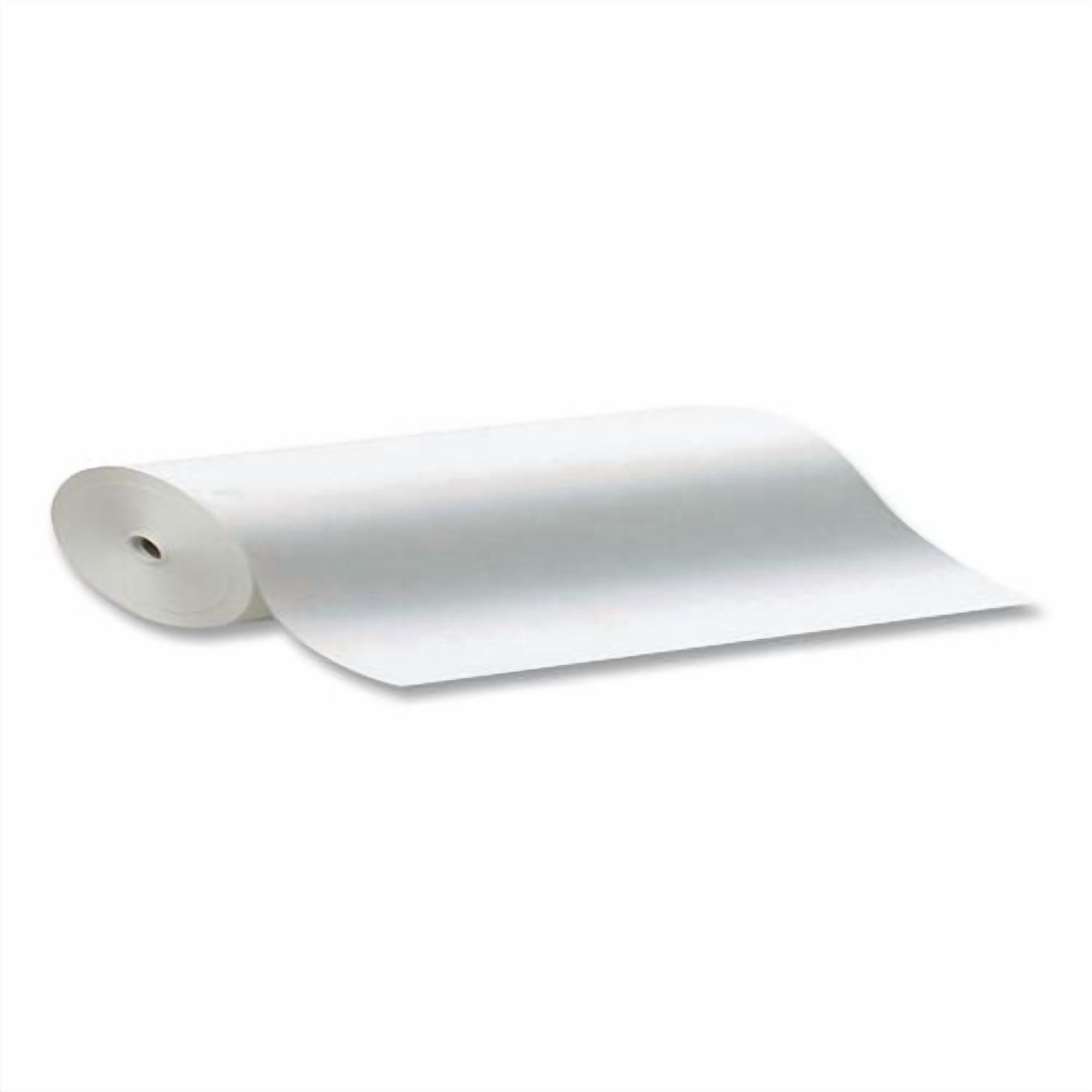 Kraft Paper Roll, 40 lb Wrapping Weight, 36" x 1,000 ft, White | Bundle of 2