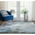 thumbnail image 6 of Nourison Prismatic Abstract Grey/Slate 5'6" x 7'5" Area Rug, (6x7), 6 of 8