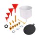 thumbnail image 3 of Kit de embudo de genérico antiderrames de 19 piezas con adaptadores, accesorios para automóviles, kit de purga de radiador a prueba de Embudo rojo, 3 of 8