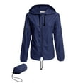 thumbnail image 6 of Avoogue Raincoat Women Lightweight Waterproof Rain Jackets Packable Outdoor Hooded Windbreaker, 6 of 10