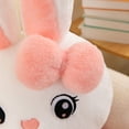 thumbnail image 5 of Bunny Stuffed Animal 13.8-Inch Soft Rabbit Plush Toy with Heart Huggable Bunny Plush for All Ages Easter Décor Birthdays Gifts, 5 of 14