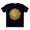Black, variant on Sun Shirt, Shirt with Sun, Tee Shirt with Gold Sun