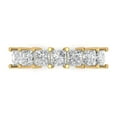 thumbnail image 2 of 1.75 ctw Wedding Band for Women - 18K Yellow Gold Simulated Diamond Stackable Eternity Ring, 2 of 7