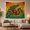 Tropical Turtle, variant on Smiling Corgi on a Tropical Beach at Golden Sunset, Playful Retro for Dog Lovers, Island Wall Art, Housewarming Gift, Tapestry Wall Hanging for Bedroom and Living Room
