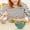 A, variant on Wheat Straw Cereal Bowls, 5.8in Unbreakable Teal Salad Soup Bowl, Reusable Lightweight Wheat Fiber Serving Bowl for Rice Pasta Fruit Oatmeal, 1 Pcs