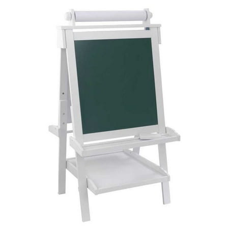 KidKraft Deluxe Wooden Easel - White
