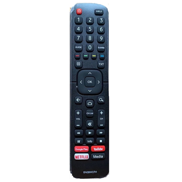 New Original EN2BW27H For Hisense LCD HDTV TV Remote Control Google Play Youtube