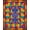 Multicolor Rainbow, Pattern 2, variant on ODIKA Bedside Geometric Checkerboard Multi Block Contrast Hopscotch for Queen Size Bedroom, Under Bed, Master , Foldable Easy Care