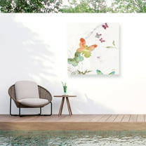 Sheila Golden 'Butterfly Expression' Outdoor All-Weather Wall Decor