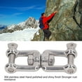 thumbnail image 3 of Double Jaw Shackle, 304 Stainless Steel Rustproof Universal Jaw Anchor Connector For Hardware Lifting Connection, 3 of 8