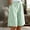 Green, variant on Womens Striped Shorts Straight Leg Elastic Waist Bermuda Five Quarter Shorts Casual Summer Going Out Beach Shorts with Pockets