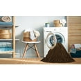 thumbnail image 2 of Ahgly Tapis Rond Lavable en Machine Intérieur Transitionnel Acajou Brun, 8 Pieds Rond, 2 of 7