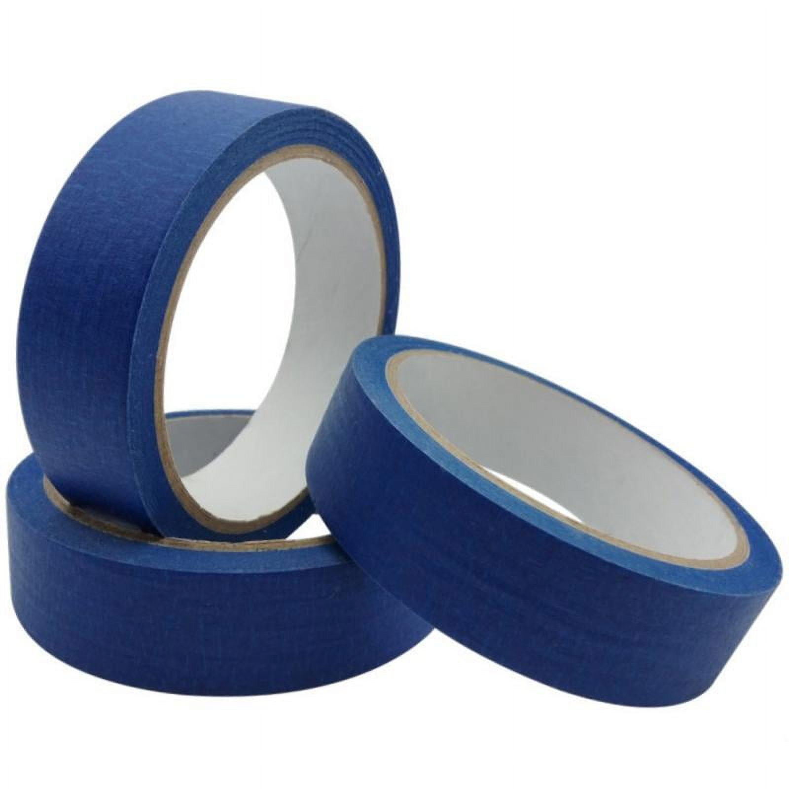 Blue Painters Tape Masking Tape 1 inch,Medium Adhesive,No Residue DIY or  Professional Painter (6 Pack，22yard per roll)