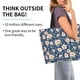 thumbnail image 2 of Easygdp Flower Bolsas Tote para Mujer, Bolsos de Hombro para Viaje, Bolsos de Mano de Gran Capacidad para Compras y Trabajo, 2 of 8