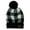 Black, variant on Buffalo Plaid Beanie Cuff Cap (Women's)