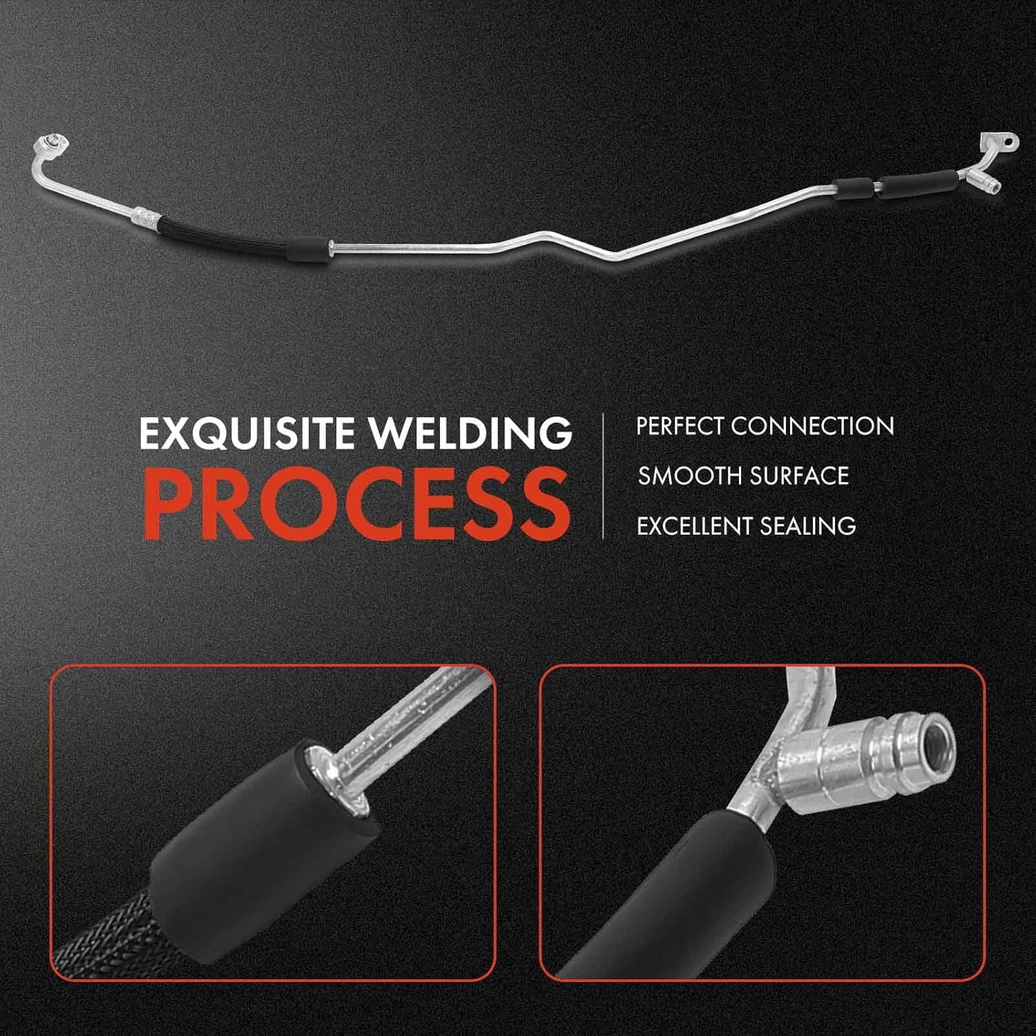 A-Premium A/C Liquid Line Hose Assembly Compatible with Dodge Charger 2014-2021, Challenger 2014-2021 & Chrysler 300 2014-2021, 3.6L 5.7L 6.4L, Condenser to Evap, w/o Orifice Tube