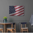 thumbnail image 4 of Luxe Metal Art 'I Pledge Allegiance II' by Lori Deiter, Metal Wall Art, 36"x24", 4 of 9