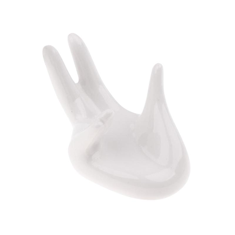 Ocarina Display Accessories Ceramic Base Holder Hand Shaped Collector For Ocarina Flute Musical