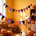 thumbnail image 6 of 5.12 Inch Autumn Pennant Banner,Colorful Triangle Flag Bunting for Home Living Room Holiday Party, 6 of 6