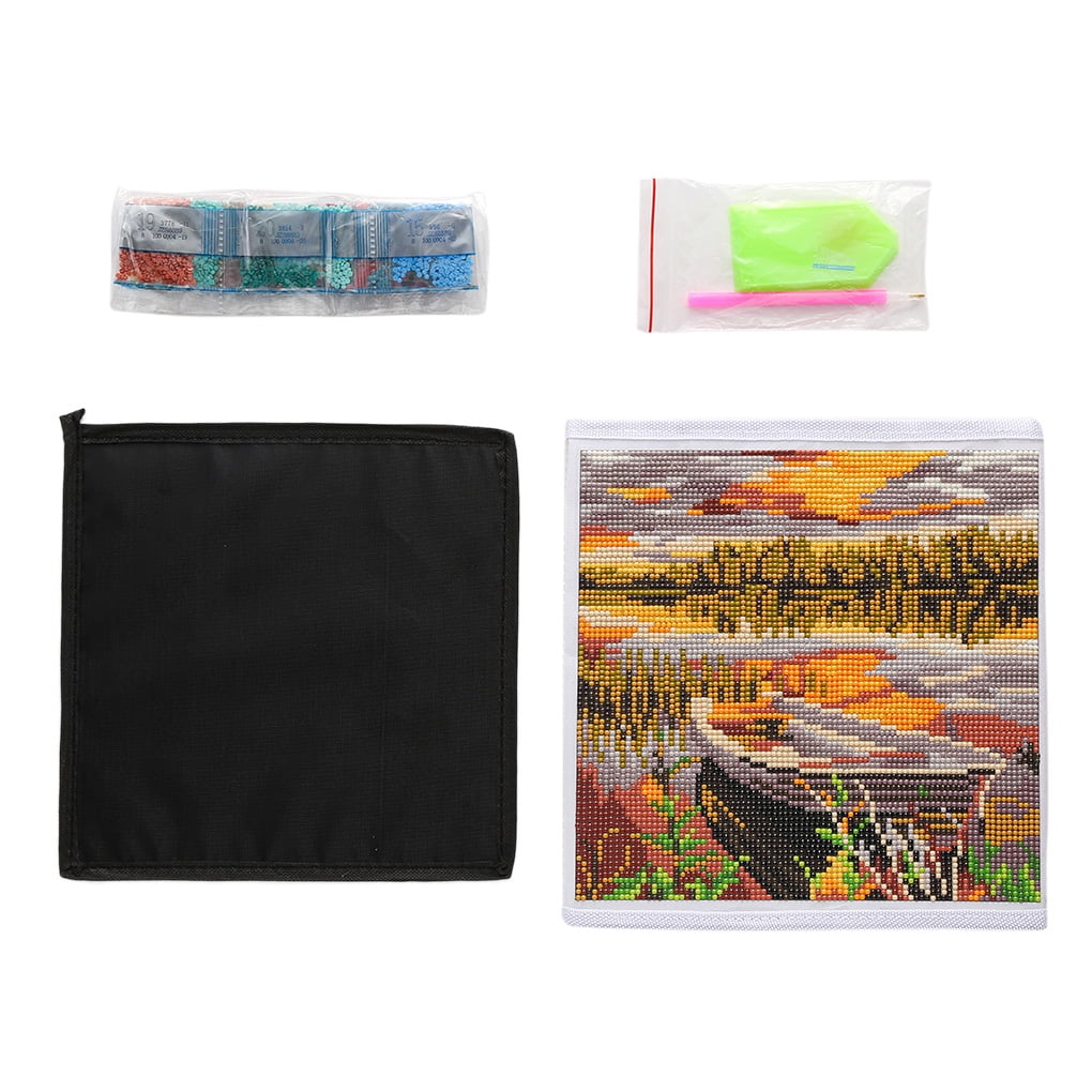 Wweixi Storage Box Canvas Waterproof Organizer Square DIY Canvas