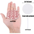 thumbnail image 2 of RYLABLUE Small Daisy Fresh Flower Pink Set of 2 Car Coaster for Drinks, Absorbent Ceramic Stone Coasters Cup Mat with Cork Base for Home Kitchen Room Coffee Table Bar Decor, 2 of 5