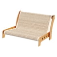 thumbnail image 1 of Bunblic 2 in 1 Cat Sisal Scratcher Lounge Couch Furniture Protector Comfortable for Grinding Claw Reusable Breathable Multifunctional Size S, 1 of 8