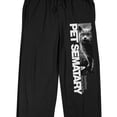 thumbnail image 6 of Pet Sematary Sometimes Dead Is Better Men's Black Sleep Pants-XXL, 6 of 7