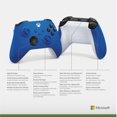 thumbnail image 3 of Microsoft QAU-00065 Manette Sans Fil Édition Spéciale Xbox Bleu Choc 2 Pack, 3 of 5