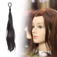 thumbnail image 2 of Thick Synthetic Hair Clip In Extensions Instant Updo Ponytail Volume Booster Hairpieces Easy to Use No Damage Hair Buns, 2 of 5
