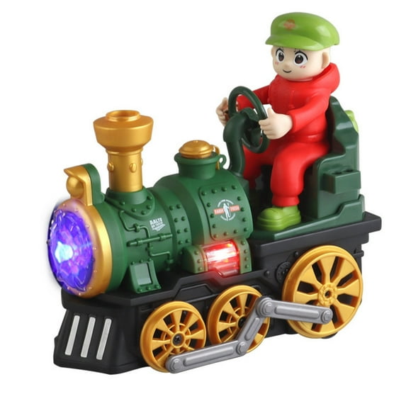 Hearth & Gear Retro Children's Train Battery Powered Omnidirectional With Music Lights And Effects—A Classic For Toddlers for Kids 5-7 Cat Piano for Toddlers Hand Games for Boys Foam Beads for Kids