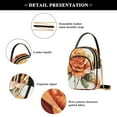 thumbnail image 4 of ALAZA Chain Crossbody Bags for Women Rose Flower Shoulder Handbag Phone Purse, 4 of 5