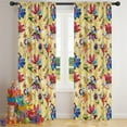 thumbnail image 5 of Blackout Kids Curtains,Flower Fairy Princess Pattern Childrens Insulated Curtains Set Of 2,Bedroom Essentials,Toddler Room Decor 42"x84", 5 of 5